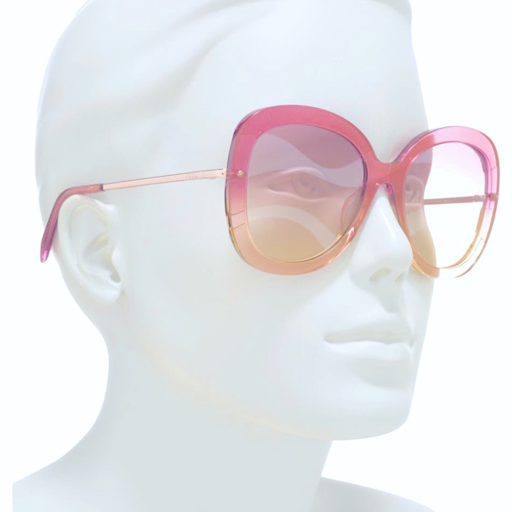 New Emilio Pucci Butterfly Gradient Sunglasses